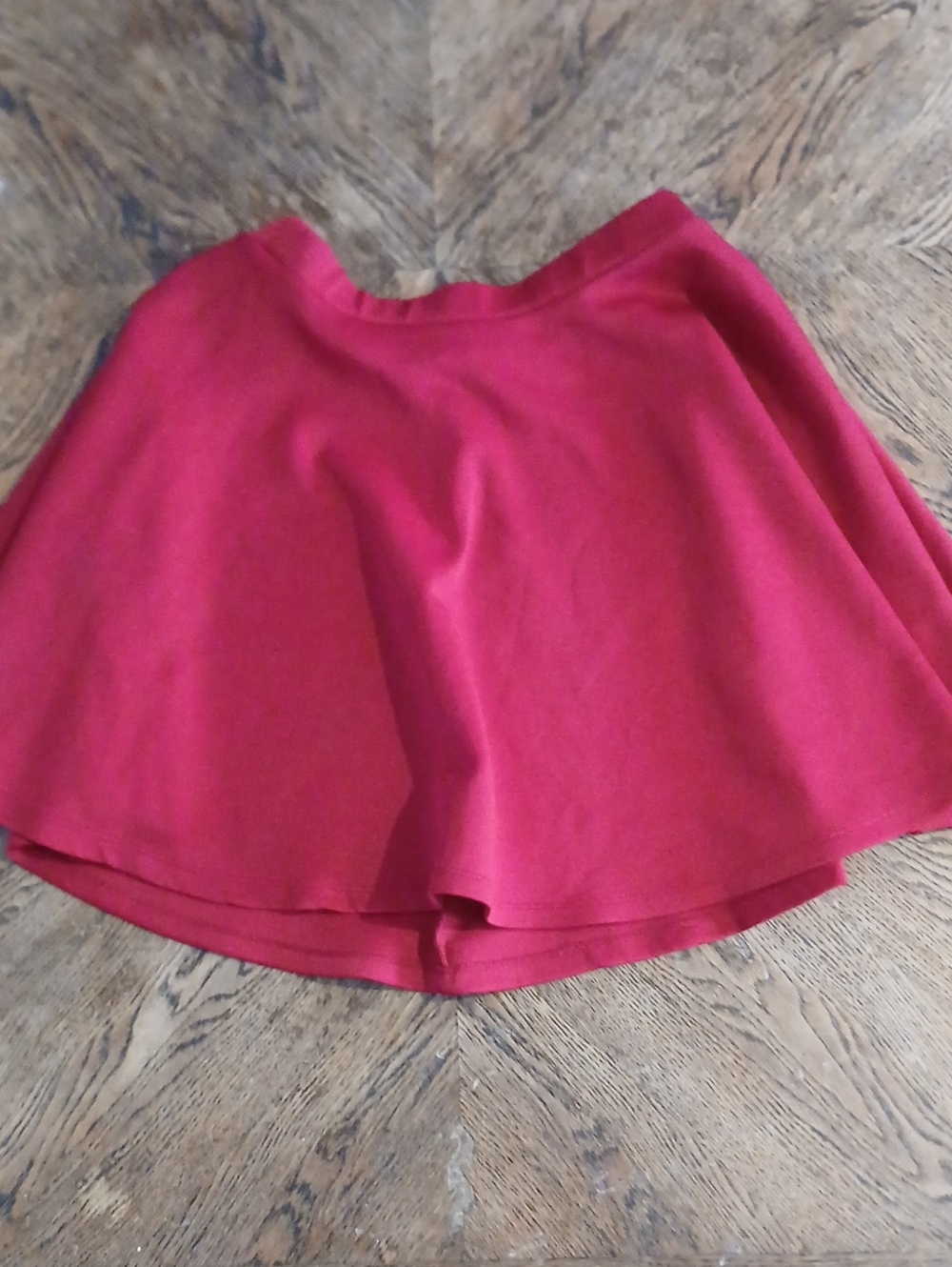 Red Circle/Skater Skirt Womens